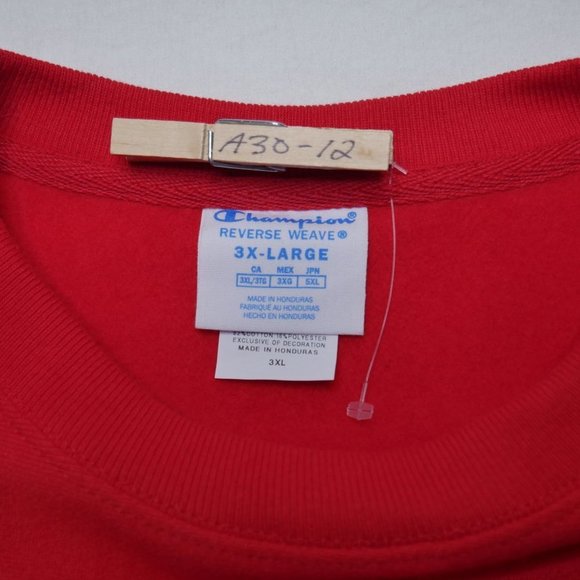 Champion Men's Size 3XL Reverse Weave Crewneck Sweatshirt Valentines Day Gift - Picture 8 of 11